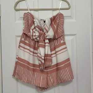 Lulus strapless romper